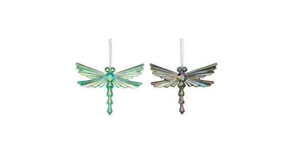 Libelle groen en blauw