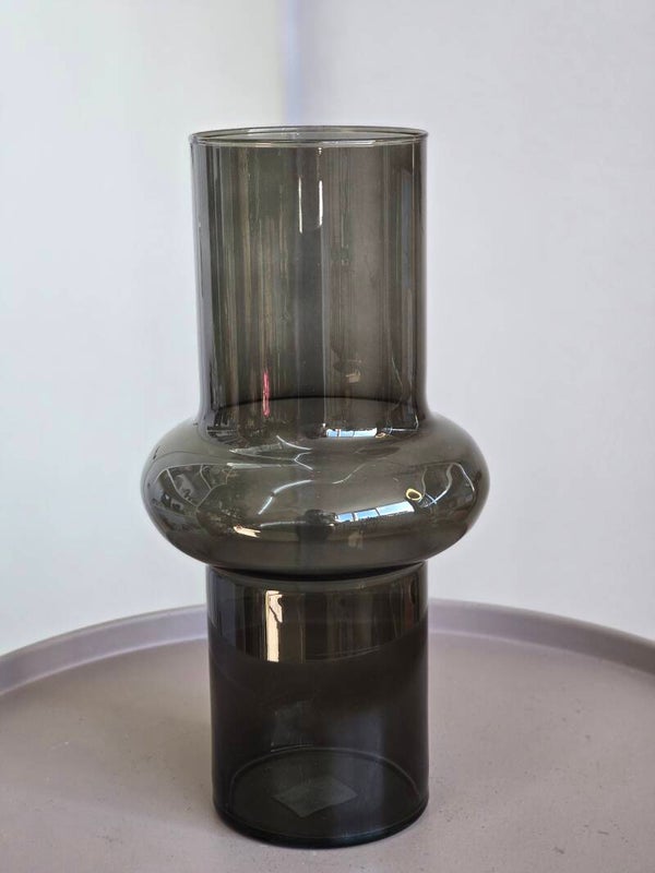 Vaas Edra rookglas grijs 31 cm