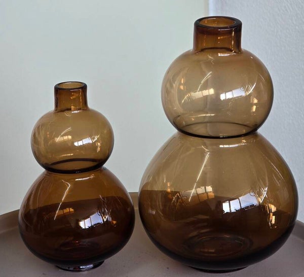 vaas Kato glas amber 2 maten
