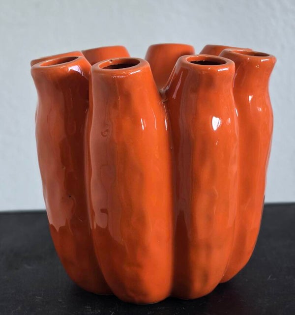 Vaas Luna tube oranje