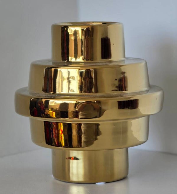 Vaas Stairs shiny Gold 15 cm