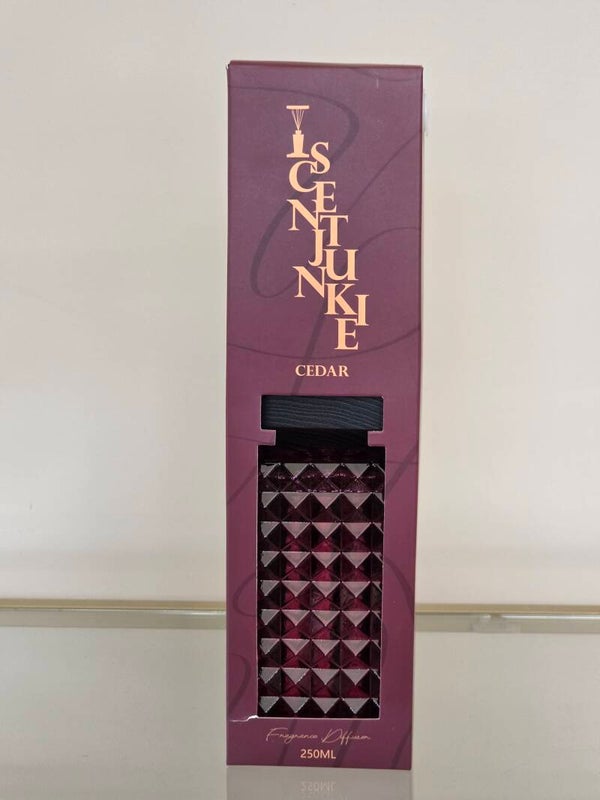Luxe Geurstokjes Cedar 250ml