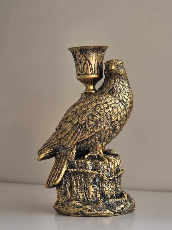 Kandelaar Vogel Goud