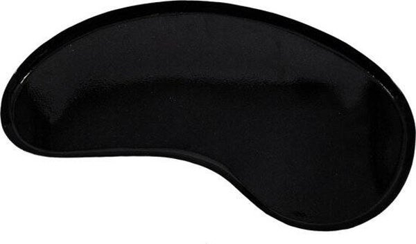 Metalen dienblad kidney zwart