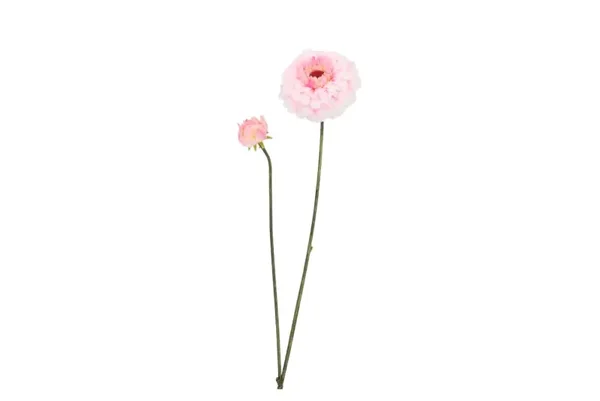 Silk zinnia pink