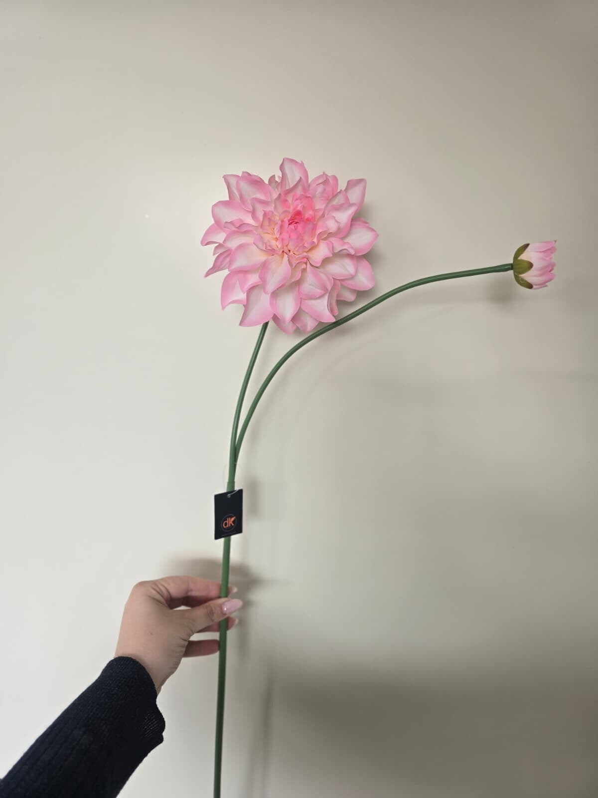 Kunstbloem Dahlia Spike roze