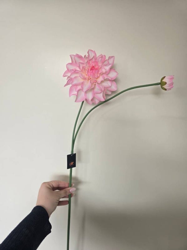 Kunstbloem Dahlia Spike roze