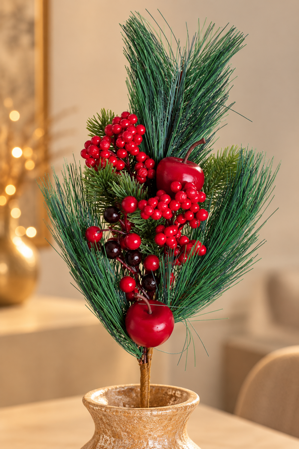 Kersttak met appeltjes