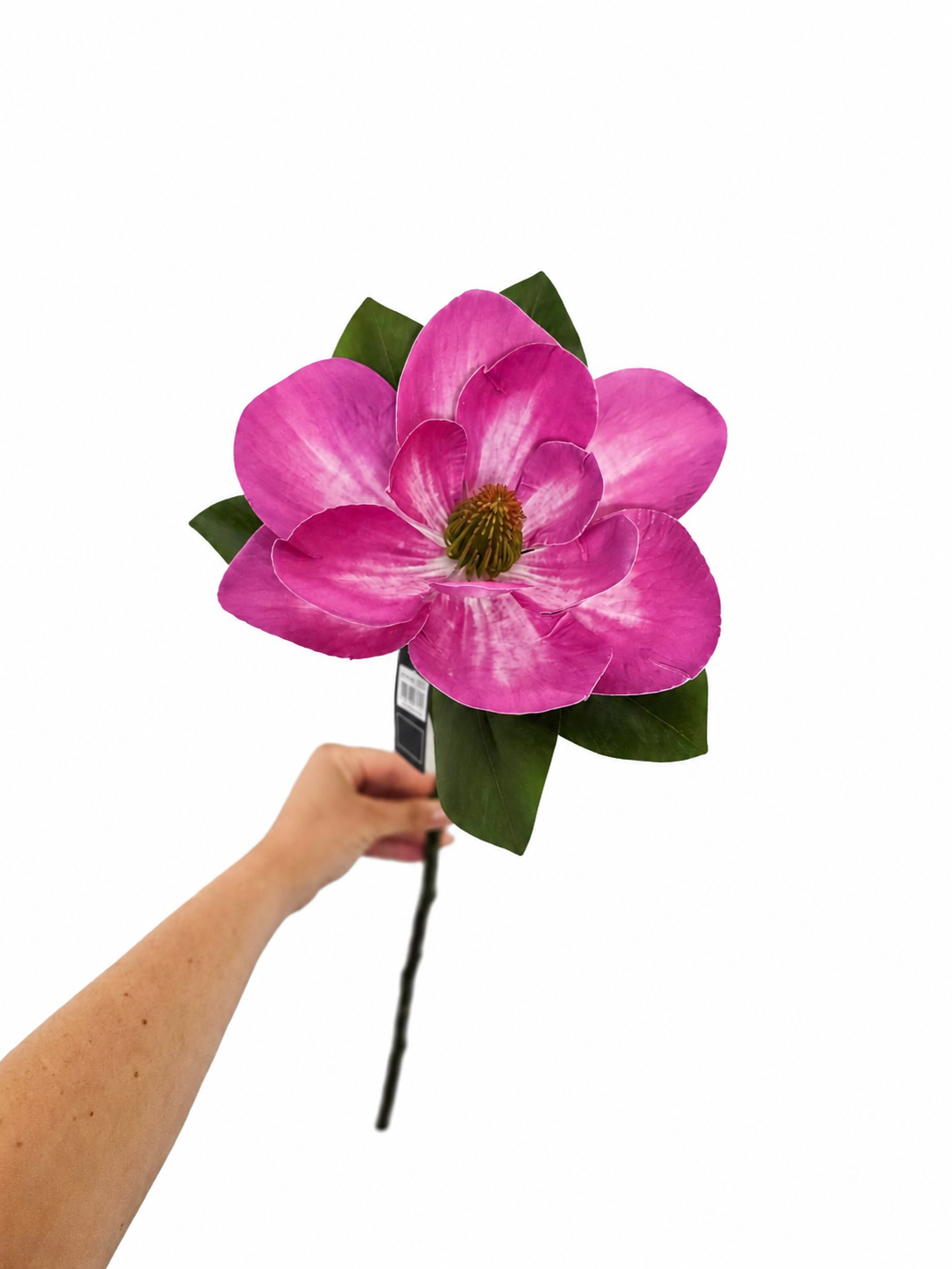 Kunstbloem Magnolia paars