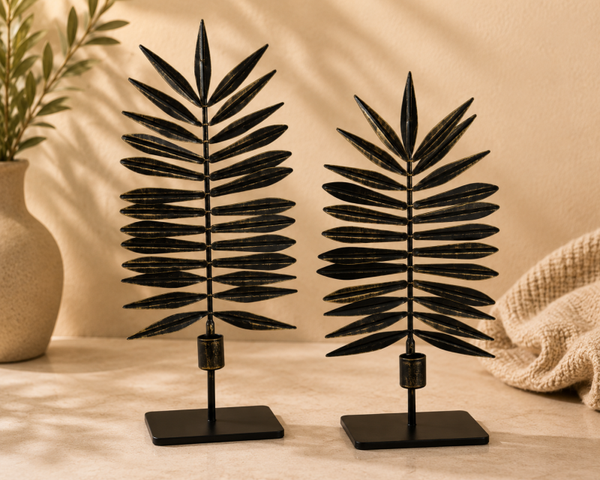 kaarsenhouder 38 cm set van 2