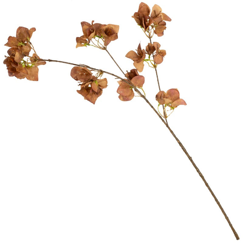 Kunsttak Bougainvillea – 86 cm | Bruin
