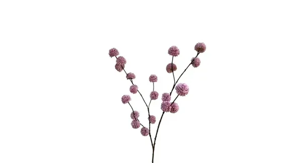 Pompom kleine bollen licht paars