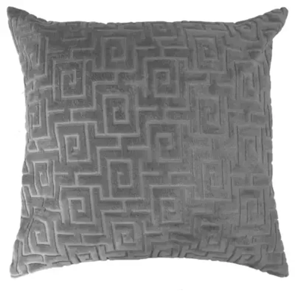 Tiseco kussen Greek grijs 45 x 45 cm