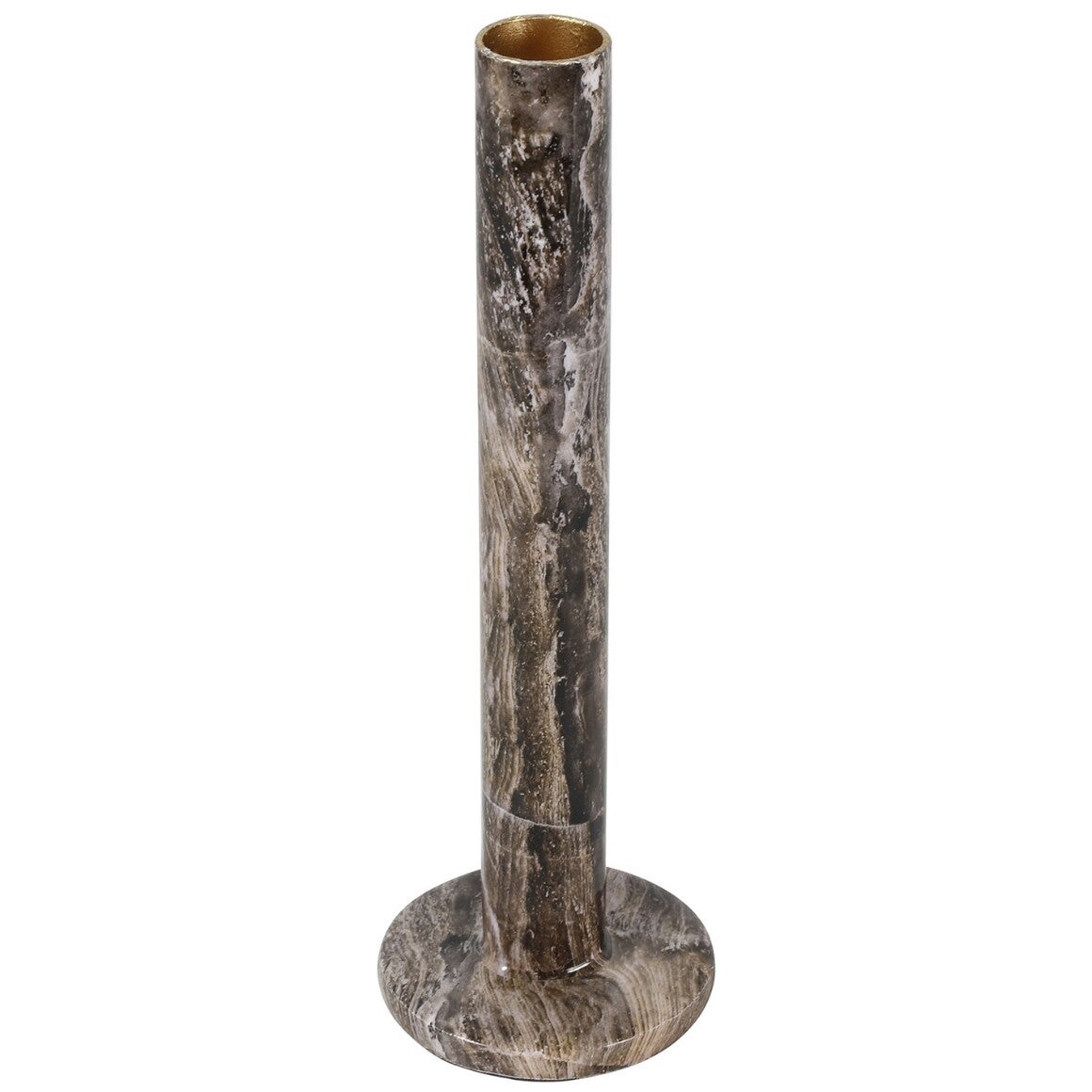 kaarsenhouder Madras L bruin 22 cm