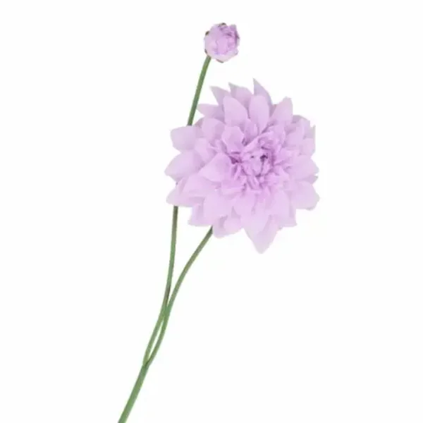 Kunstbloem Dahlia Spike lila 78 cm