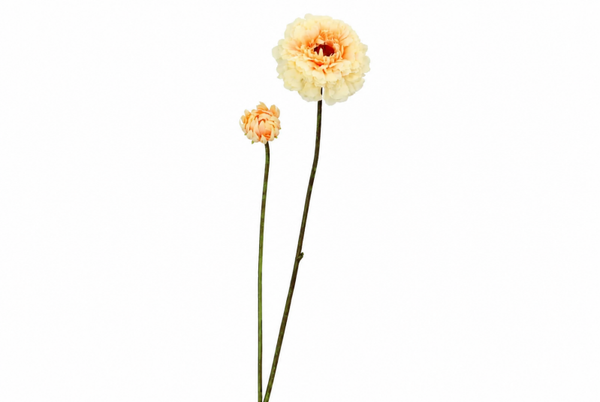 Silk zinnia yellow