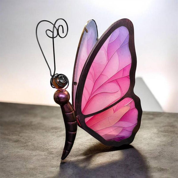 Vlinder waxinehouder