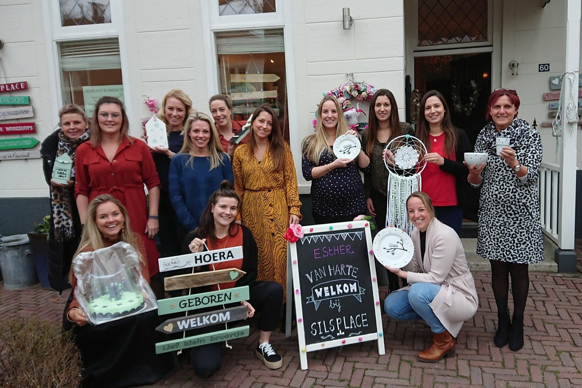 Kinderfeest houten ibiza bordjes