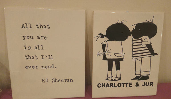 DIY pakket "handletteren"