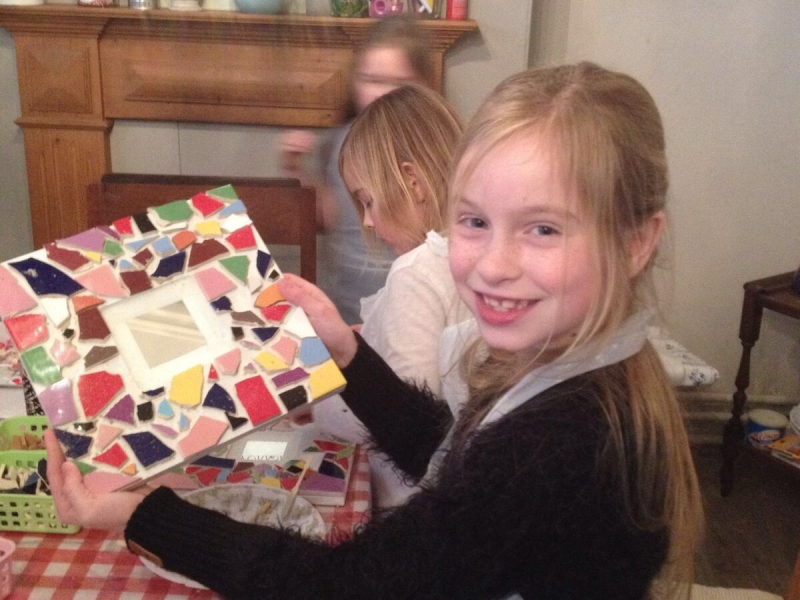 kinderfeest mozaieken