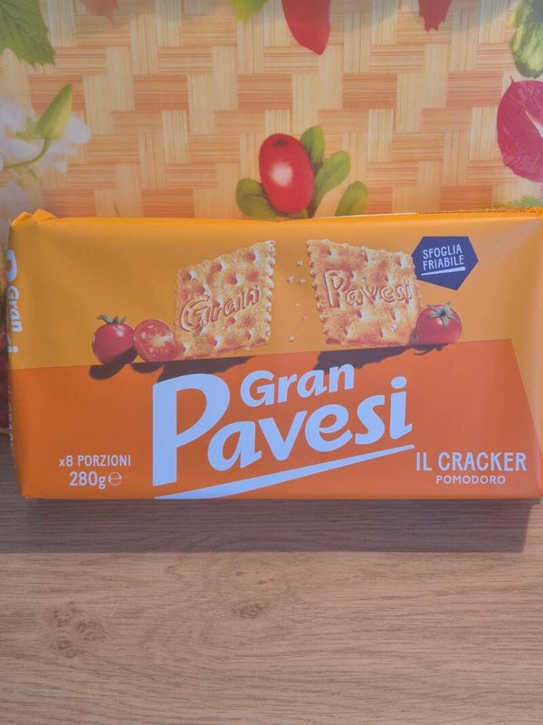gran pavesi crackers pomodoro 280g