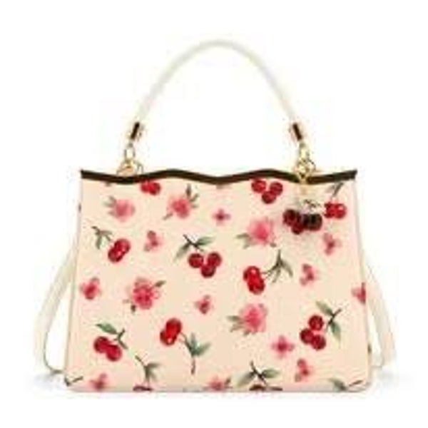 Cherry Crossbody Satchel Bag.