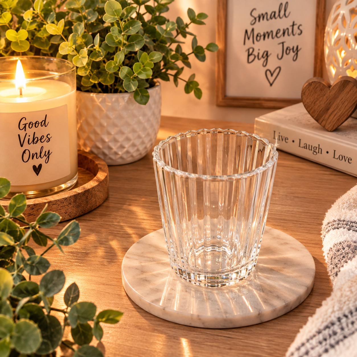 VOTIVE CANDLE HOLDER