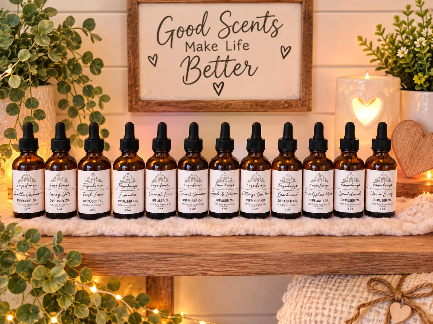 Diffuser oils