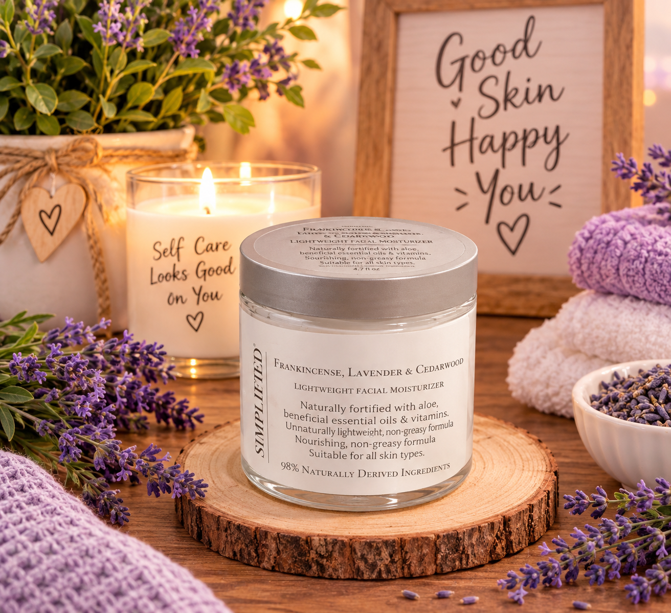Facial Moisturizer (Frankincense, Geranium, Lavender)