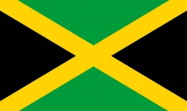 Jamaica 3'X5' Flag ROUGH TEX® 100D