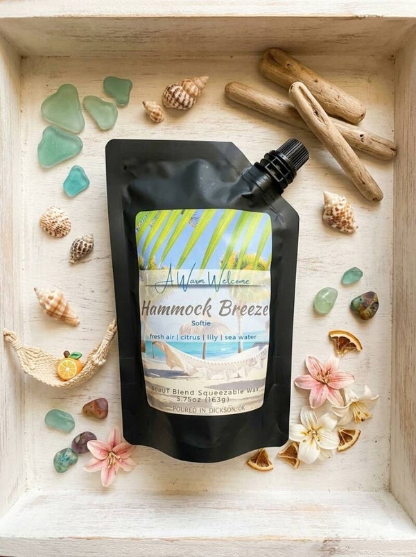 Hammock Breeze Softie | Squeeze Wax Melt | Candle