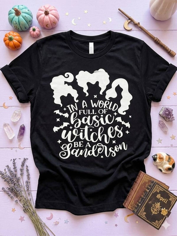 In A World Full Of Basic Witches Be A Sanderson T-Shirt