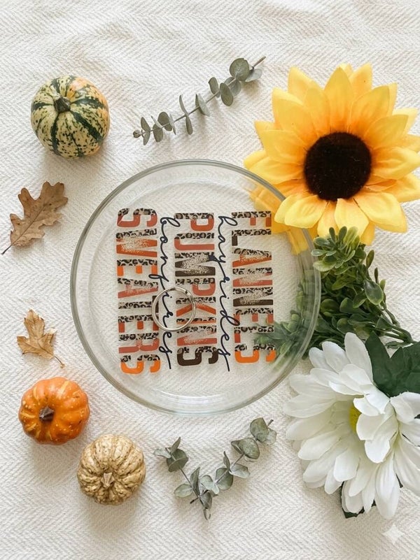 Fall Jewelry Tray