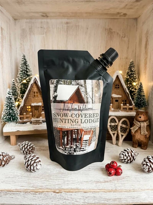 Snow-Covered Hunting Lodge Softie | Super-Scented Wax