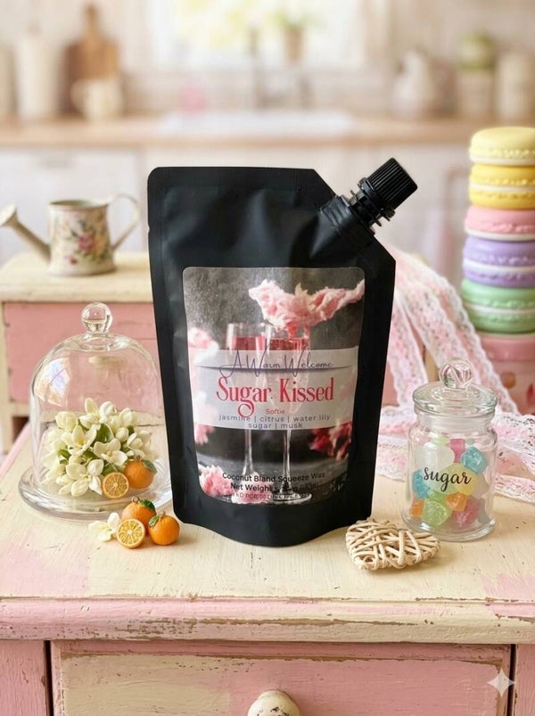 Sugar Kissed Softie | Soft Wax Melt | Squeeze Candle