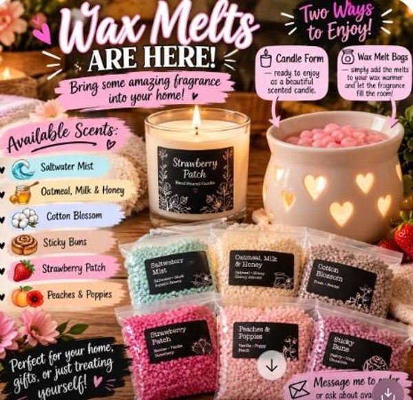 Wax Beads Candle
