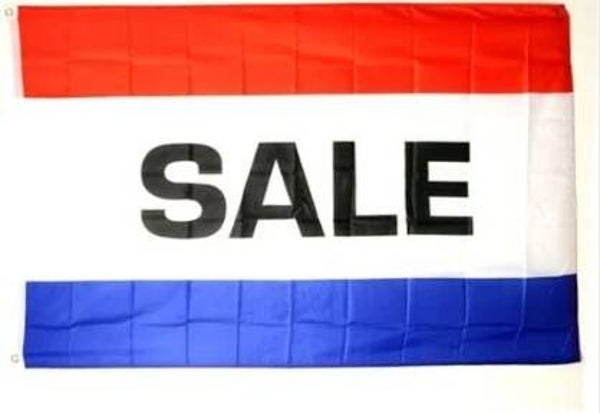 Sale Red White Blue 3'X5' Flag Rough Tex® 68D Nylon