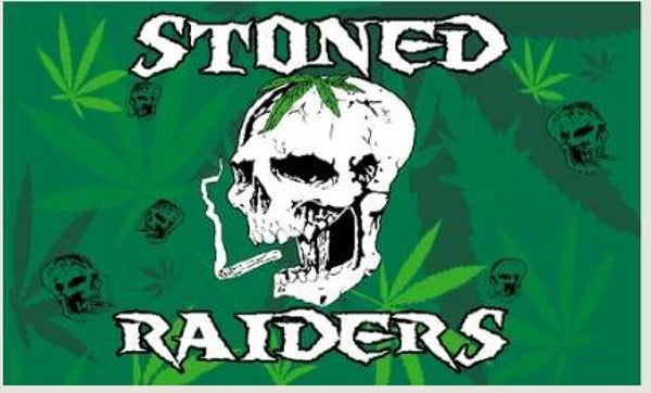 Stoned Raiders 3'X5' Flag ROUGH TEX® 68D