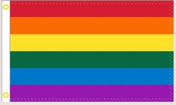 Rainbow 3*5' Flag Rough Tex® 68D