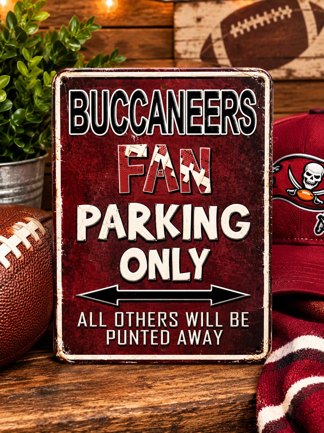 Buccaneers Fan Sign