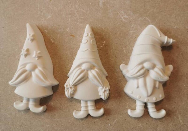 F013 lot de 3 gnomes