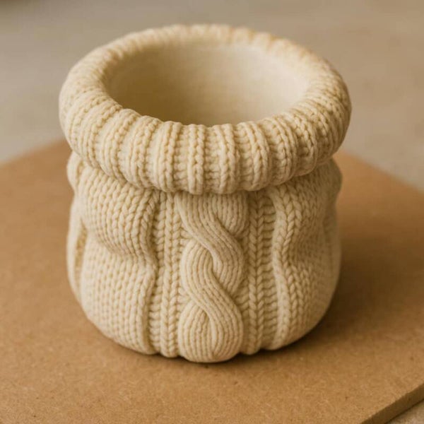 CO015 pot tricoté