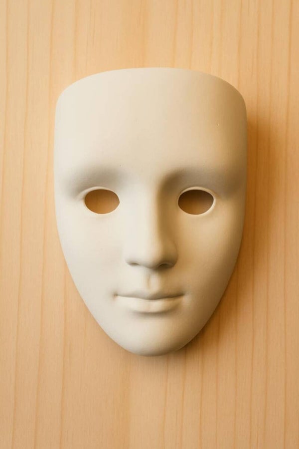 MS004 masque front plat