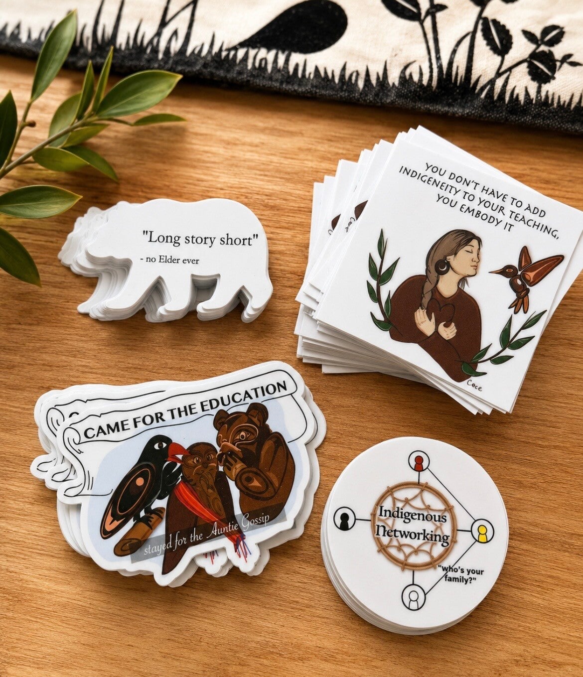 Indigenous Sticker Series