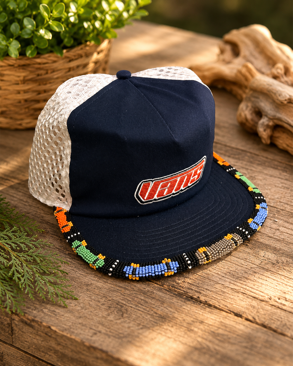 Beaded Skateboard Brim