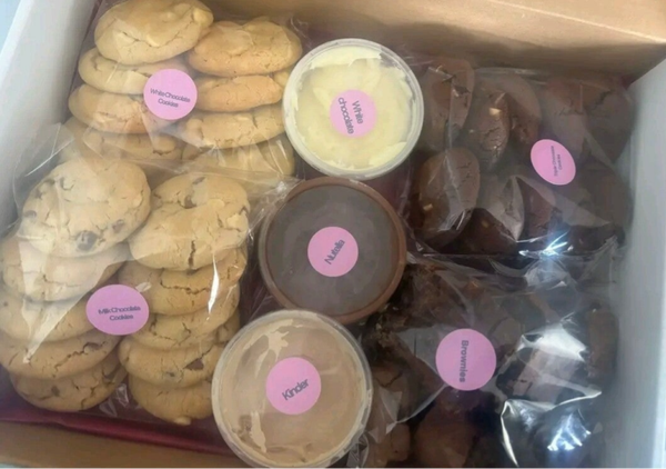Cookie and Brownie Dipping Box Small Box