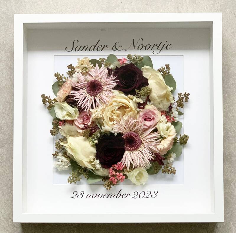 Bruidsboeket bewaren