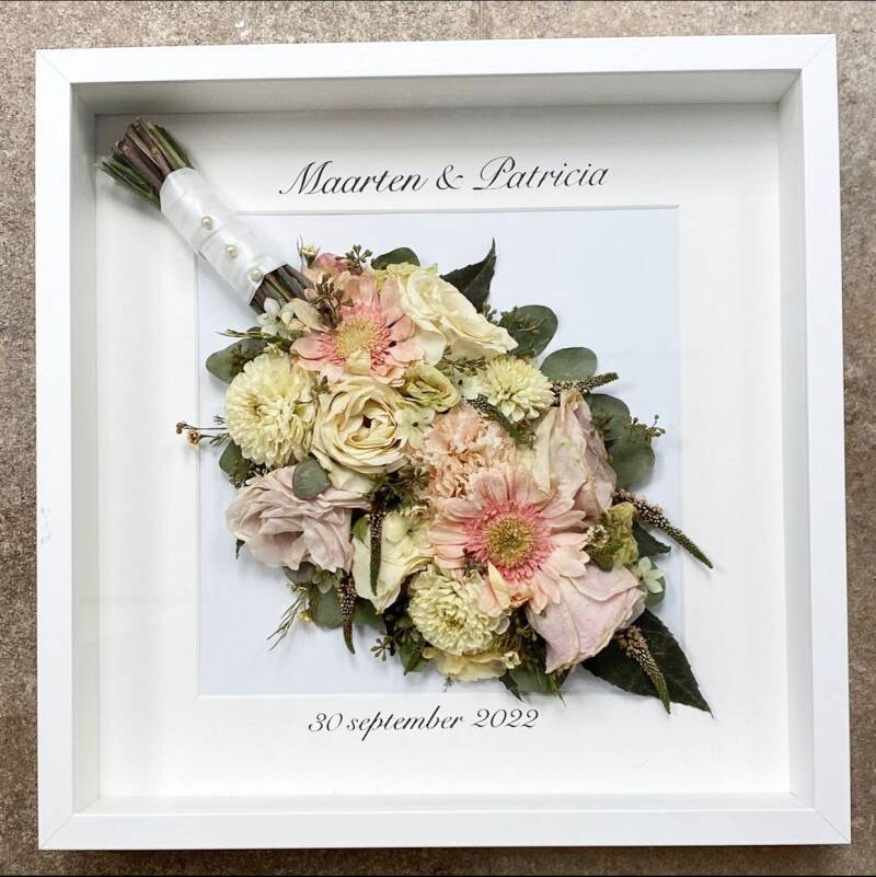 Bruidsboeket vereeuwigen 