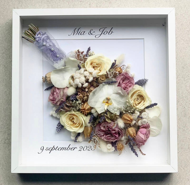 bruidsboeket inlijsten
