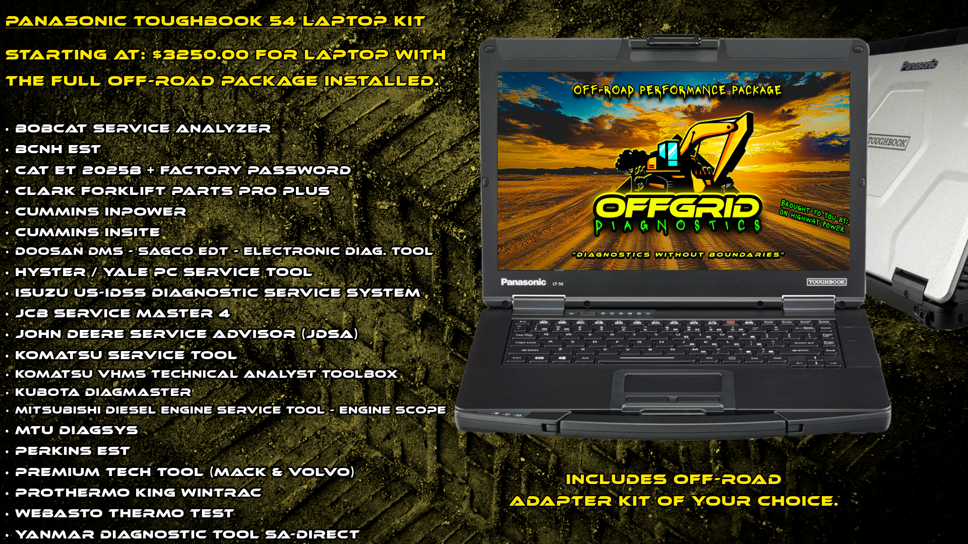 (FULL KIT) Toughbook 54 / Off-Road Edition